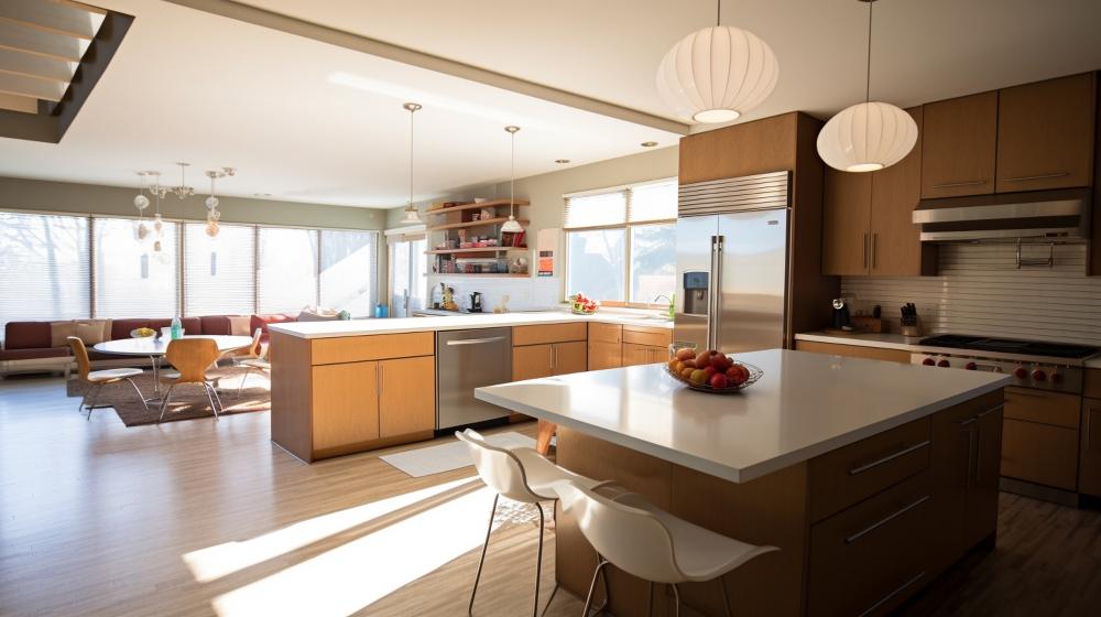 tips mendesain rumah modern dengan konsep open plan atau ruang tanpa sekat